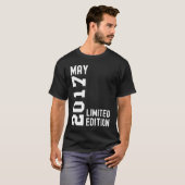 Mai 2017 Glückwunsch zum Geburtstag Party T-Shirt (Vorne ganz)