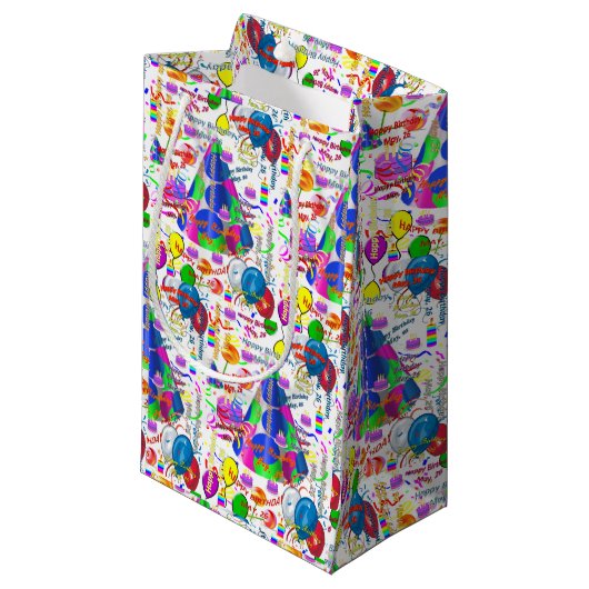 Mai, 26 Geburtstag Geschenktasche Kleine Geschenktüte (Vorderseite Schrägansicht)