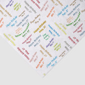 Mai, 27 Geburtstags-Gewebepapier Seidenpapier (Ausschnitt)