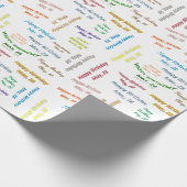 Mai, 28 Geburtstag Geschenkpapier (Ecke)