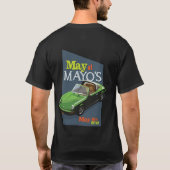 Mai an Mayos dunklem T - Shirt modern (Rückseite)