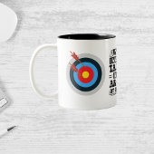 Mai beginnen, über Archery Coffee Tasse zu spreche