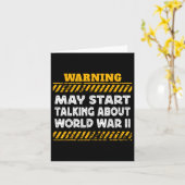 Mai beginnen, über den 2. Weltkrieg zu sprechen Karte (Gelbe Blume)