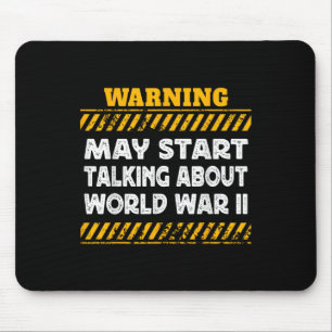 Mai beginnen, über den 2. Weltkrieg zu sprechen Mousepad