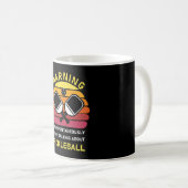 Mai beginnen, über Pickleball zu sprechen Kaffeetasse (VorderseiteRechts)