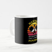 Mai beginnen, über Pickleball zu sprechen Kaffeetasse (Vorderseite Links)
