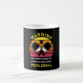 Mai beginnen, über Pickleball zu sprechen Kaffeetasse (Mittel)