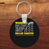 Mai beginnen, über Roller-Untersetzer zu sprechen Schlüsselanhänger (Vorderseite)