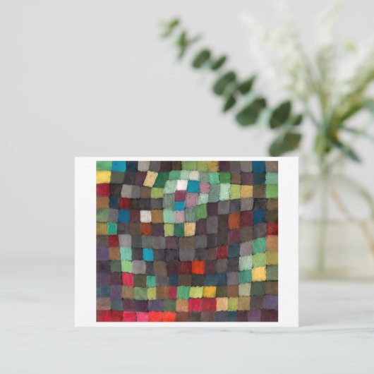 Mai Bild | Paul Klee | Postkarte (Stehend Vorderseite)