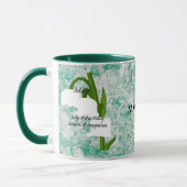 Mai-Blume Lilie der Tal-Tasse Tasse (Links)