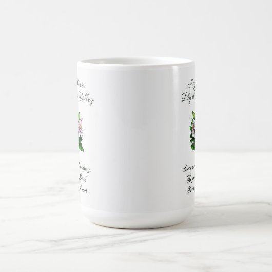 Mai Blume Lily of the Valley Floral Kaffeetasse (Mittel)