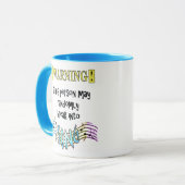 "Mai-Bruch in Lied" Tasse (Vorderseite Links)