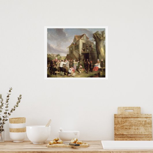 Mai Day, c.1811-12 (Öl auf Leinwand) Poster (Küche)