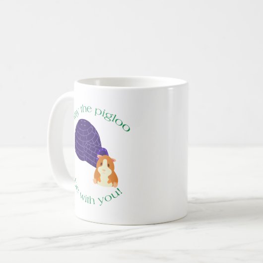 Mai die Pigloo Muffin-Tasse Kaffeetasse (Vorderseite Links)