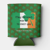 MAI DIE STRASSE STEIGEN Irish Flag ST PATRICKS DAY Dosenkühler (Vorderseite)