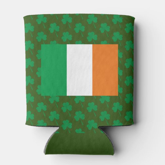 MAI DIE STRASSE STEIGEN Irish Flag ST PATRICKS DAY Dosenkühler (Rückseite)