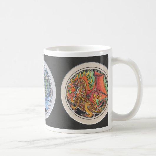 Mai-Flüge der Drachen… Kaffeetasse (Rechts)