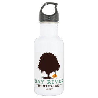 Mai-Fluss Montessori Wasser-Flasche Edelstahlflasche