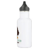 Mai-Fluss Montessori Wasser-Flasche Edelstahlflasche (Rechts)