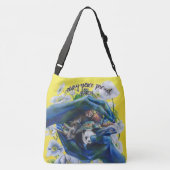 Mai-Frieden herrschen auf Tragetaschen Mit Langen Trägern (Rückseite)