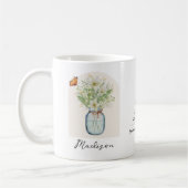 Mai-Geburtsmonats-Blumen-Tasse Kaffeetasse (Links)