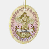Mai Geburtstag Engel Geburtstag Zollschmuck Keramik Ornament (Rechts)