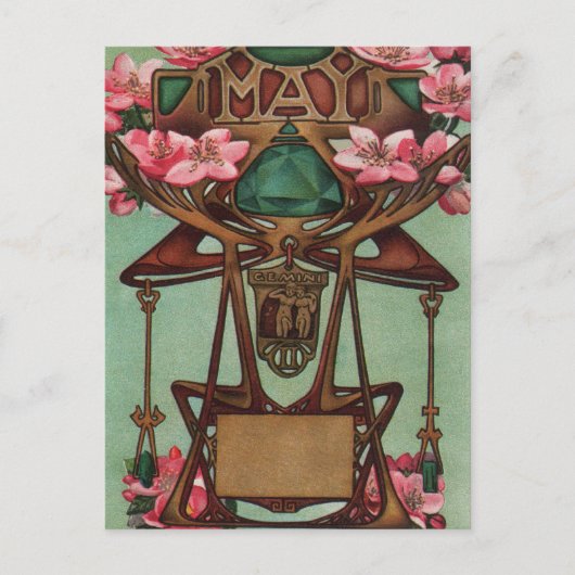 Mai - Gemini Postkarte (Vorderseite)