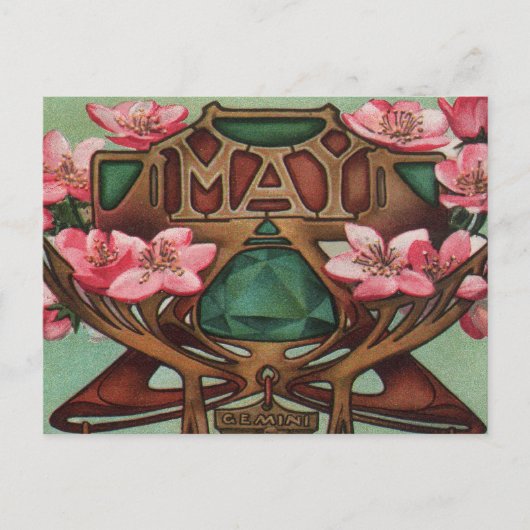 Mai - Gemini Postkarte (Vorderseite)