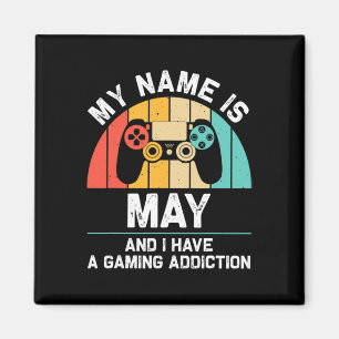 Mai Geschenk Name Personalisiert Lustig Gaming Gee Magnet