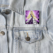 Mai-Göttin segnen Sie Knopf Button (Beispiel)