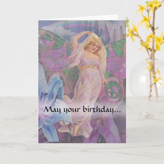 Mai Ihr Geburtstag Karte (Gelbe Blume)