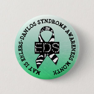 Mai ist das Ehlers-Danlos-Syndrom Monat Button