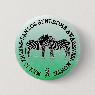 Mai ist das Ehlers-Danlos-Syndrom Monat Button