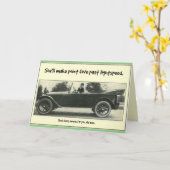 Mai ist das vierte mit Ihnen lustige Grußkarte Karte (Gelbe Blume)