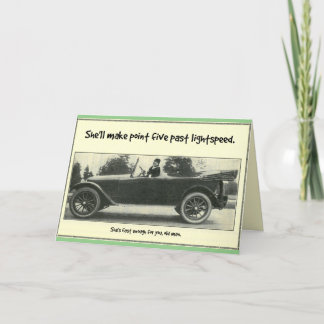 Mai ist das vierte mit Ihnen lustige Grußkarte Karte