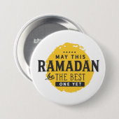 Mai ist dieses Ramadan das beste schon Button (Vorne & Hinten)
