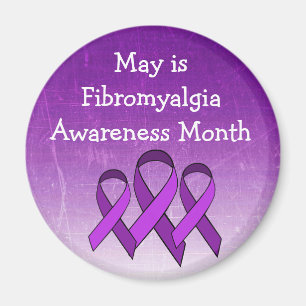 Mai ist Fibromyalgie-Bewusstseinsmonat-Magnet Magnet