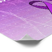 Mai ist Fibromyalgie-Bewusstseinsmonat-Poster Poster (Ecke)