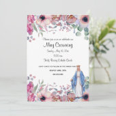 Mai Kronen Einladungen (Stehend Vorderseite)