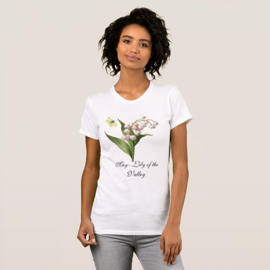 Mai - Lilie des Tals T-Shirt (Vorne ganz)
