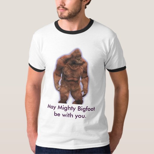 Mai mächtiger Bigfoot ist mit Ihnen T-Shirt (Vorderseite)