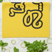 Mai Mee Sa...tang ฿ ich habe KEIN GELD auf Thai ฿ Geschirrtuch (Gefaltet)