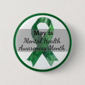 Mai Mental Health Awareness Monat Button (Vorderseite)