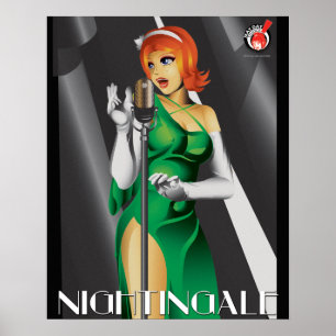 Mai "Nachtigall " Poster