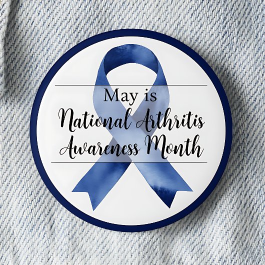 Mai Nationaler Arthritis-Aufklärungsmonat Button