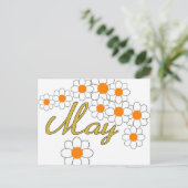 Mai Postkarte (Stehend Vorderseite)