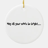 Mai sind alle Ihre minis hell Keramikornament (Hinten)