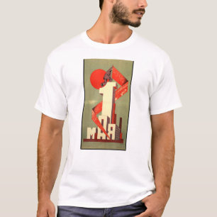 Mai Tag der erste Mai sozialistische Arbeitergemei T-Shirt