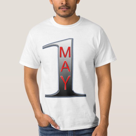 Mai-Tag T-Shirt (Vorderseite)