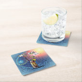 Mai Tai Cocktail (#4 von 12 Sets zur Zubereitung v Rechteckiger Pappuntersetzer (Vor Ort)